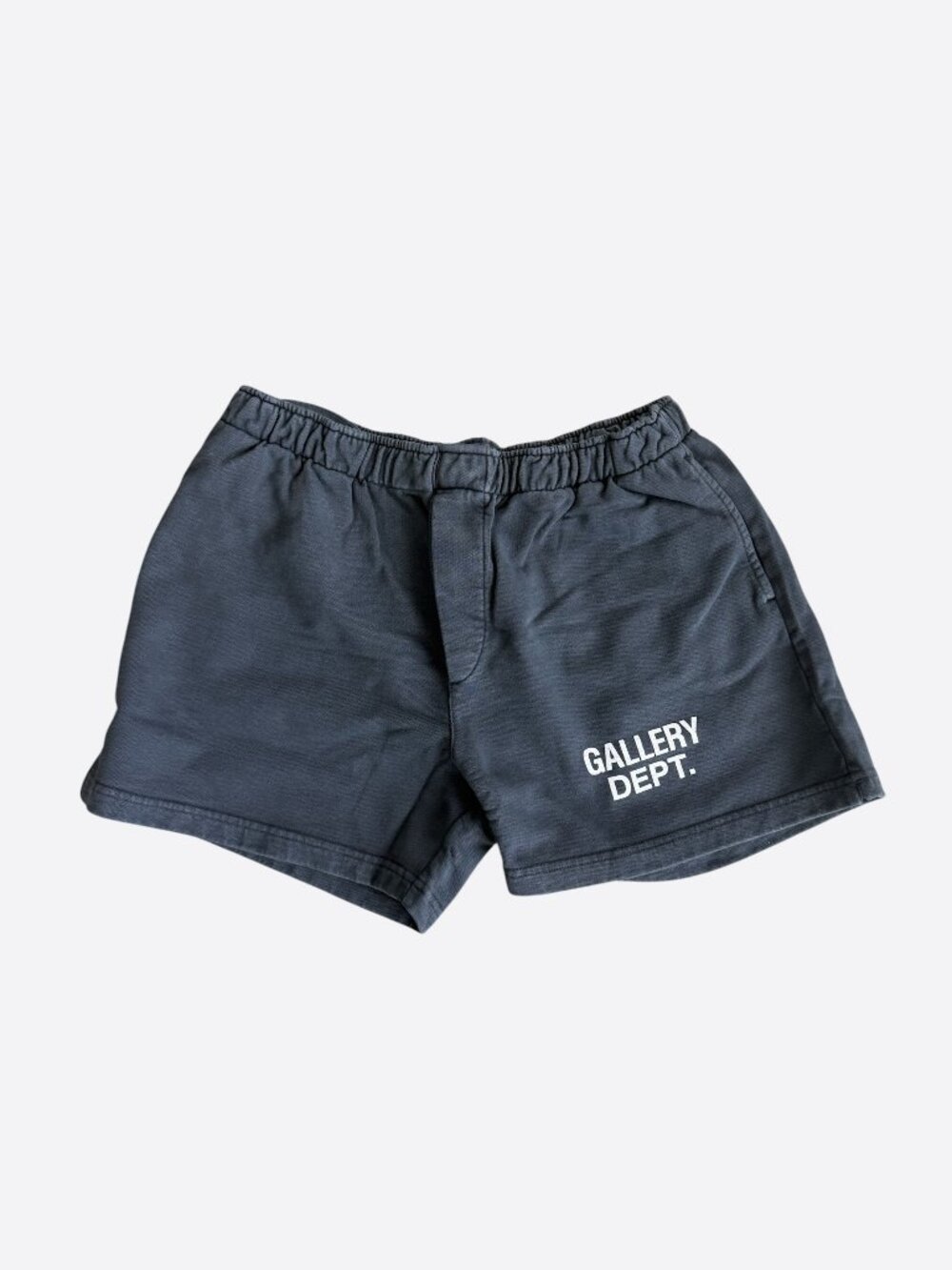 Gallery Dept Vintage Black & White Dept Logo Zuma Shorts